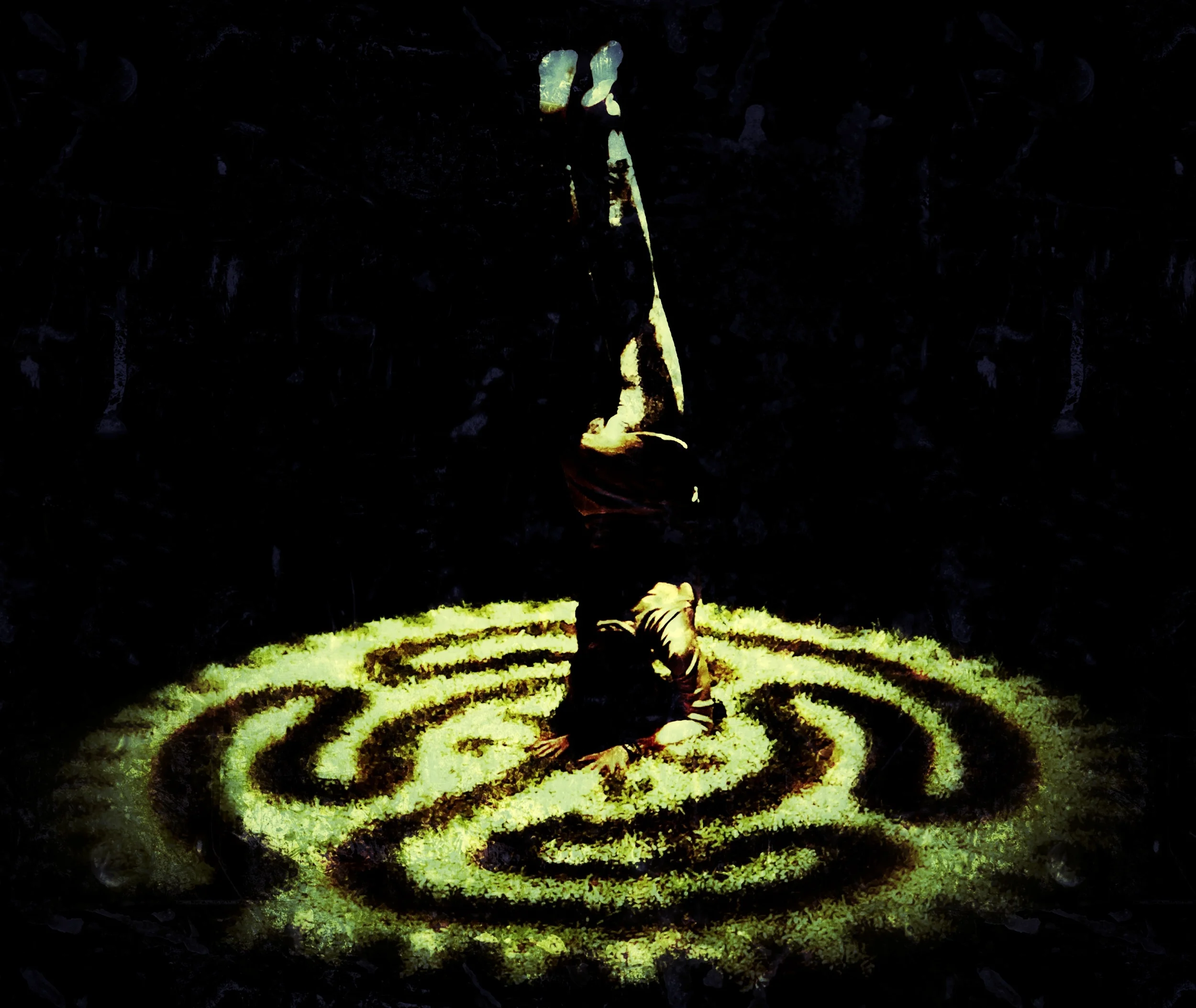 Sparq labyrinth in use